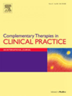 Complementary Therapies In Clinical Practice雜志