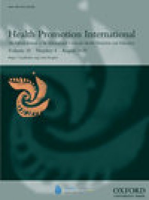 Health Promotion International雜志