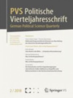 Politische Vierteljahresschrift雜志