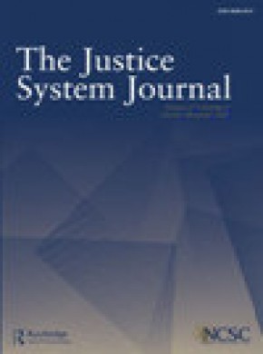 Justice System Journal雜志