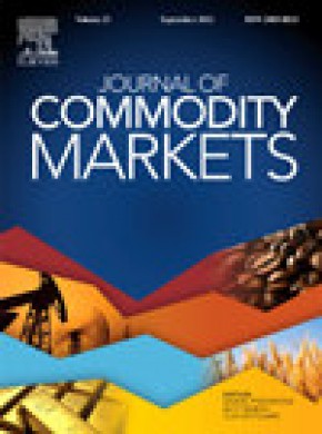 Journal Of Commodity Markets雜志
