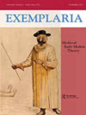 Exemplaria-medieval Early Modern Theory雜志