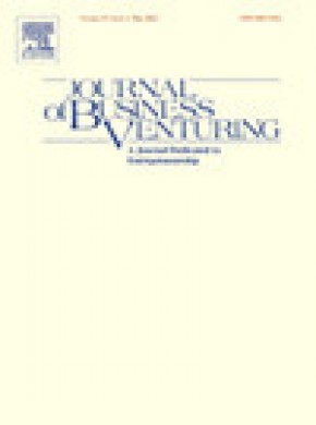 Journal Of Business Venturing雜志
