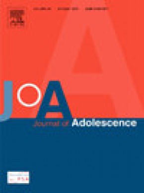 Journal Of Adolescence雜志