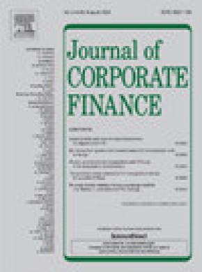 Journal Of Corporate Finance雜志