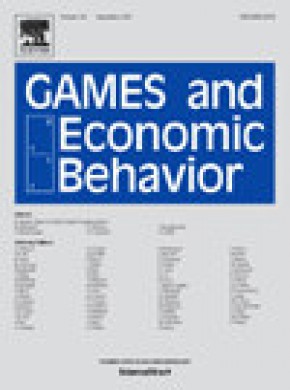 Games And Economic Behavior雜志