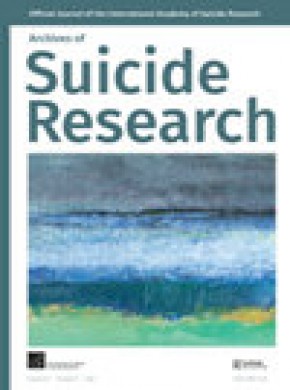Archives Of Suicide Research雜志
