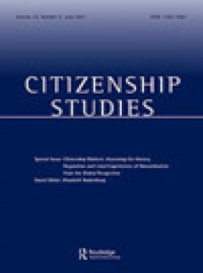 Citizenship Studies雜志