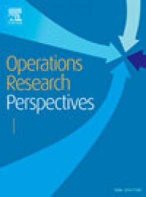 Operations Research Perspectives雜志