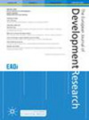 European Journal Of Development Research雜志