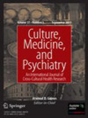 Culture Medicine And Psychiatry