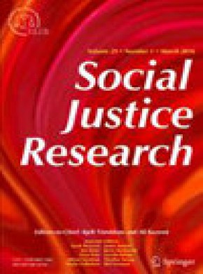 Social Justice Research雜志