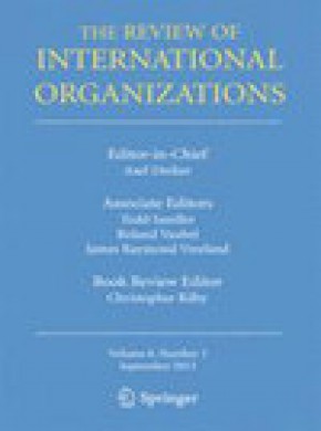 Review Of International Organizations雜志
