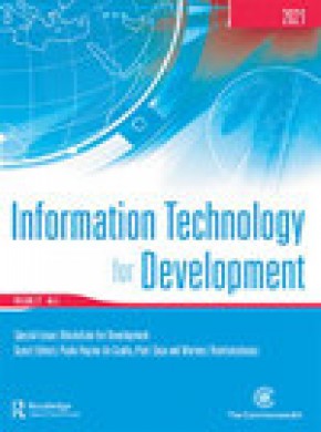 Information Technology For Development雜志