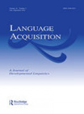 Language Acquisition雜志