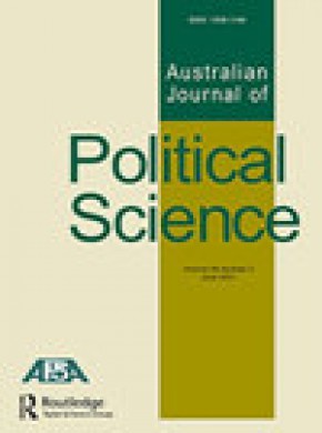Australian Journal Of Political Science雜志
