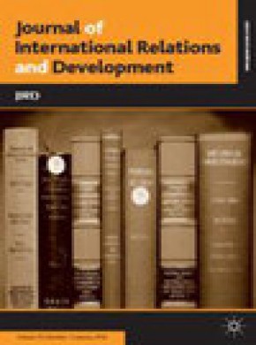 Journal Of International Relations And Development雜志