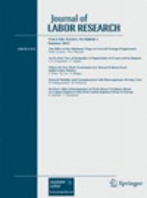 Journal Of Labor Research雜志