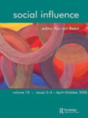 Social Influence雜志