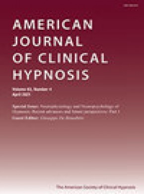 American Journal Of Clinical Hypnosis雜志