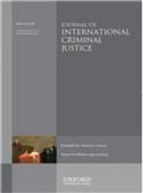 Journal Of International Criminal Justice雜志