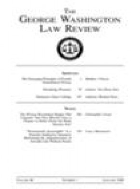 Washington Law Review雜志