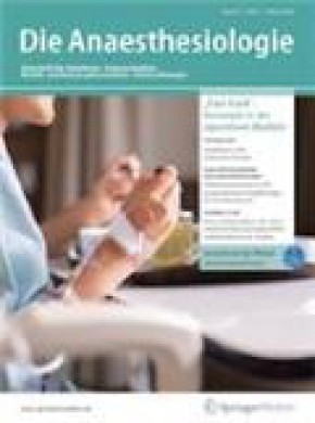 Anaesthesiologie雜志