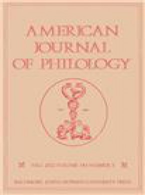American Journal Of Philology雜志