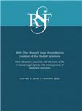 Rsf-the Russell Sage Journal Of The Social Sciences雜志