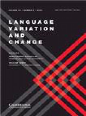 Language Variation And Change雜志