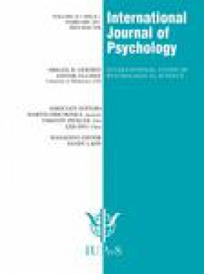 International Journal Of Psychology雜志