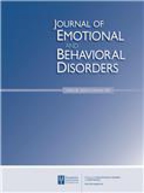 Journal Of Emotional And Behavioral Disorders雜志