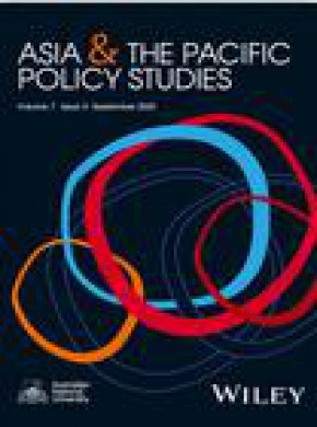 Asia & The Pacific Policy Studies雜志