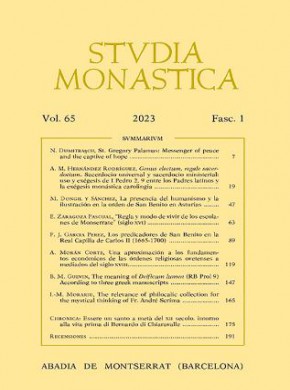 Studia Monastica雜志