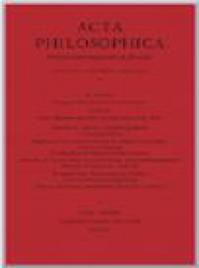 Acta Philosophica雜志