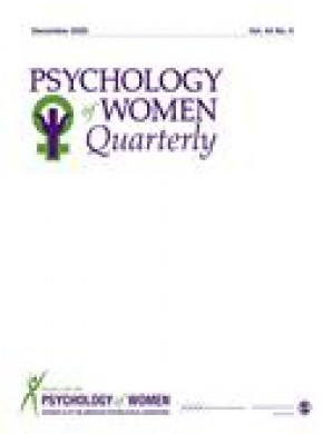 Psychology Of Women Quarterly雜志