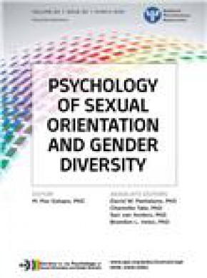 Psychology Of Sexual Orientation And Gender Diversity雜志