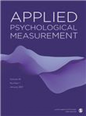 Applied Psychological Measurement雜志