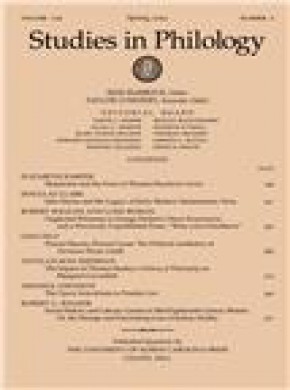 Studies In Philology雜志
