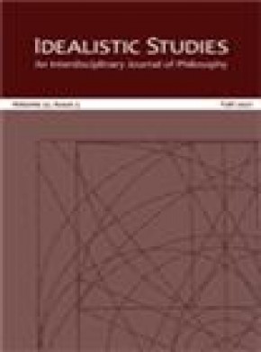 Idealistic Studies雜志