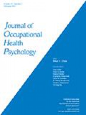 Journal Of Occupational Health Psychology雜志