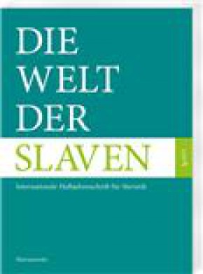 Welt Der Slaven-halbjahresschrift Fur Slavistik雜志