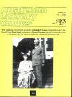 Australian Literary Studies雜志