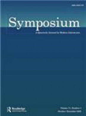 Symposium-a Quarterly Journal In Modern Literatures雜志