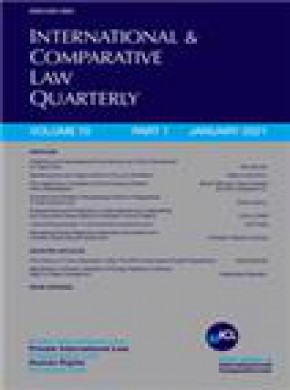 International & Comparative Law Quarterly雜志