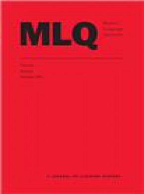 Modern Language Quarterly雜志