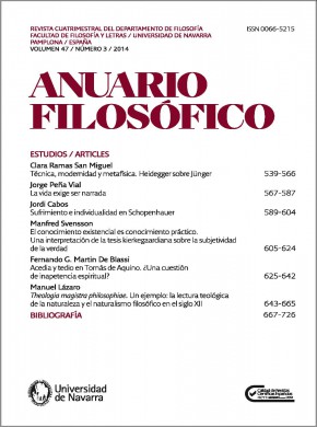 Anuario Filosofico雜志
