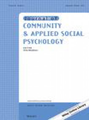 Journal Of Community & Applied Social Psychology雜志