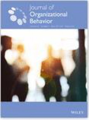Journal Of Organizational Behavior雜志