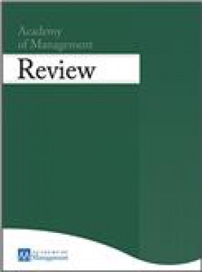 Academy Of Management Review雜志